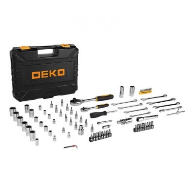 Rankinių įrankių rinkinys Deko Tools DKAT82, 82 vnt. 1