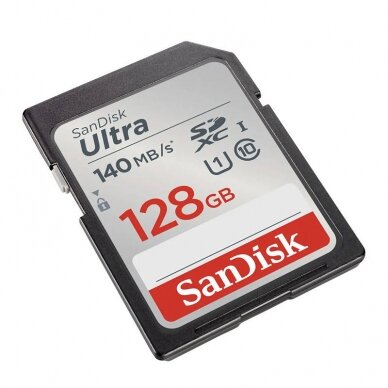 Atminties kortelė SANDISK ULTRA SDXC 128GB 140MB/s UHS-I Class 10 1